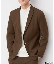 GU | カットソージャケットCL+E(セットアップ可能)(セットアップ)