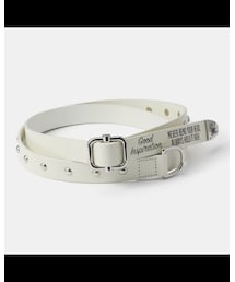 GU | レザーロングナローベルトMY - MIHARA YASUHIRO(ベルト)