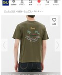 GU(ジーユー)の「トップス(Tシャツ/カットソー)」