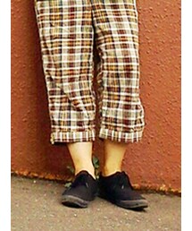 Waste(twice) | チェック柄パンツ(その他パンツ)