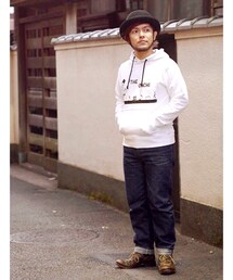 NIRAME.CO | 忘れ物ぱーかー　ホワイト(パーカー)