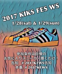 ⚡️ 2017 KIKS FES WS ⚡️(その他)