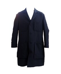 PHABLIC×KAZUI | 【50%OFF】【A STORY 別注】PHABLIC×KAZUI ファブリックバイカズイ Researchers coat リサーチャーズコート BLACK(その他アウター)
