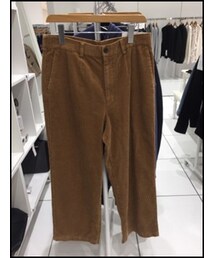 GU | コーデュロイワイドパンツ(その他パンツ)