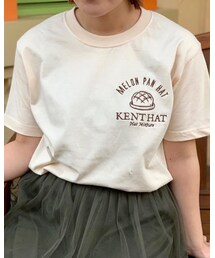 KENT HAT | メロンパンハット刺繍入りTシャツ(Tシャツ/カットソー)