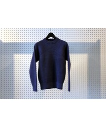 N.HOOLYWOOD | 142-KT02 pieces(BL×NVY)/クルーネックニット(ニット/セーター)