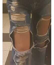 STRAVARIOUS  | デニムパンツ