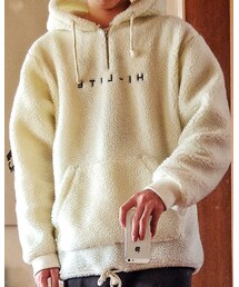 hilite records | hilite-records fleece hoody(パーカー)