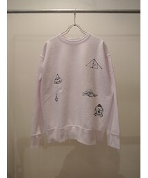 SALTWATER COWBOY | SALT WATER COWBOY-DOODLE LOOSE SWEAT(スウェット)