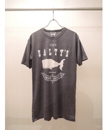SALTY'S-SALTY WHALE TEE(Tシャツ/カットソー)