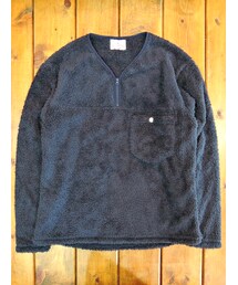 melple | melple-エアーフリースVネック(その他トップス)