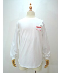 ReRe-HELLO PATCH L/S ROUND TEE(Tシャツ/カットソー)