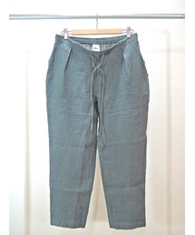 Badhiya | Badhiya-1 TUCK PANTS -LINEN-(その他パンツ)