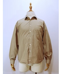 MANUAL ALPHABET | MANUAL ALPHABET-LOOSE FIT REGULAR COLLAR SHT(シャツ/ブラウス)