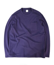 MANUAL ALPHABET | MANUAL ALPHABET-MILITARY FRAISE CREW NECK L/S TEE(Tシャツ/カットソー)