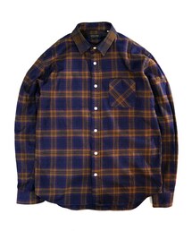 modem design-TARTAN CHECK FLANNEL SHIRT(M-1807755)(シャツ/ブラウス)
