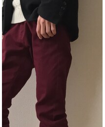 ボルドー | チノパンツ