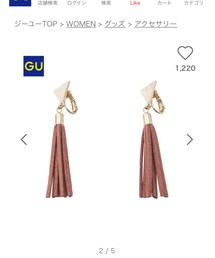 GU | イヤリング