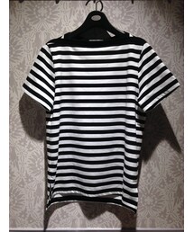 HYKE | 橫條紋上衣(Tシャツ/カットソー)