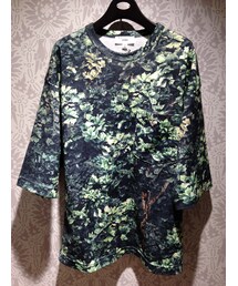 HYKE | 印花五分袖上衣(Tシャツ/カットソー)