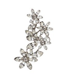 UNITED ARROWS | 寶石花朵單耳耳夾(ピアス（片耳用）)