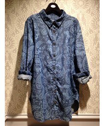 UNITED ARROWS | Pieszak 變形蟲丹寧襯衫 (シャツ/ブラウス)
