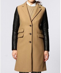 UNITED ARROWS | 小羊皮與羊毛拼接大衣(ムートンコート)