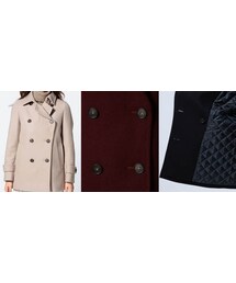 UNITED ARROWS | 雙排扣短大衣(ダッフルコート)