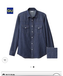 GU | デニムシャツ(シャツ/ブラウス)
