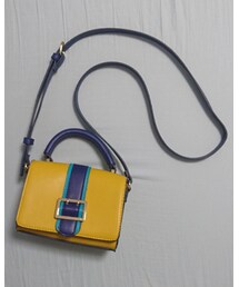 no brand | レトロ配色ミニショルダー(ショルダーバッグ)