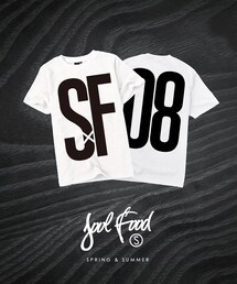 SOULFOOD  | SF1058-SOULFOOD Sf huge T-shirt(Tシャツ/カットソー)