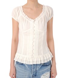 LA BELLE ETUDE | ラベルエチュードコットンビスチェBL(シャツ/ブラウス)