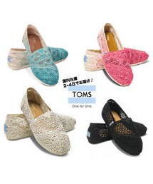 TOMS | TOMSレースシューズ黒(サンダル)