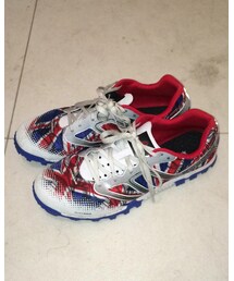 Reebok | YourReebokでユニオンジャックだから作りました。スポーツ用なんで軽い！ただソールが独特！(スニーカー)