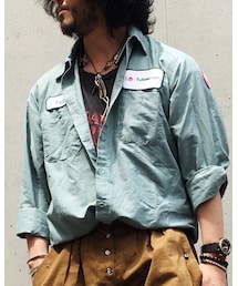 vintage 企業シャツ | シャツ/ブラウス