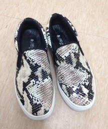 NANO universe | パイソン柄スリッポン(その他シューズ)