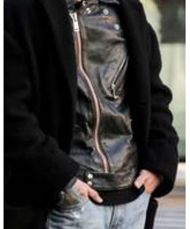 blackmeans | ライダースジャケット