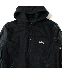 OBEY | Soto Hooded Varsity Jacket(スタジャン)
