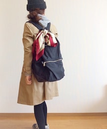 後ろから | 寒さ対策のお供(マフラー)