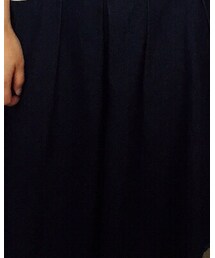 on the couch | デニムスカート