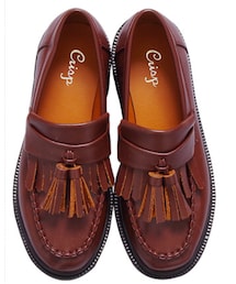 Crisp | 厚底タッセル付ローファー(シューズ)