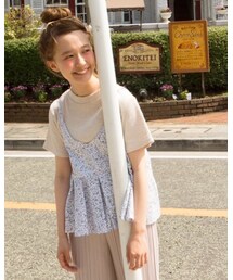 Crisp | Vネック小花柄キャミ(キャミソール)