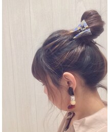 ヘアアレンジ♡ | バレッタ/ヘアクリップ