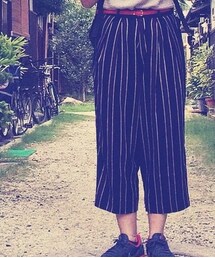 w closet | w closetのストライプパンツ(その他パンツ)