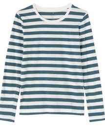 無印良品 | オーガニックコットン長袖Tシャツ(Tシャツ/カットソー)