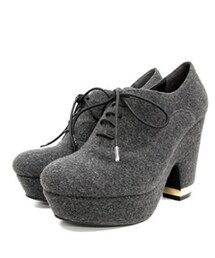 R&E | R＆E / アール　アンド　イー
【REZOY】ワンヒールレースアップブーティ
(ブーティ)