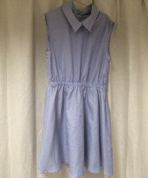 Crisp | 襟付きストライプしばさきコラボワンピース(ワンピース)