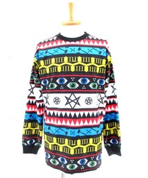 DUPPIES NATIVE BORDER L/S TEE(Tシャツ/カットソー)