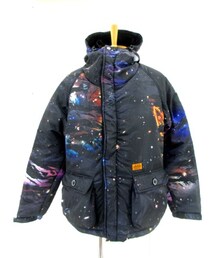 DUPPIES GALAXY REVERSIBLE COTTONPATTED HOOD JACKET (COLOR)(ナイロンジャケット)