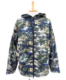 DUPPIES SATELLITE CAMO MOUNTAIN HOODIE JACKET (CAMO BASE)(ナイロンジャケット)